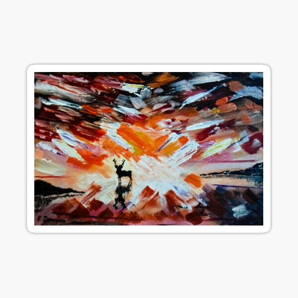 Sunset Appearance Sticker