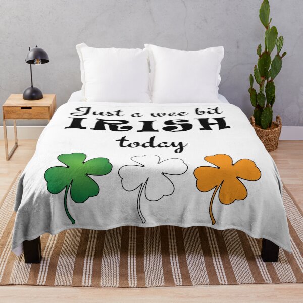 Item preview, Just A Wee Bit Irish Today designed and sold by geminivibe.