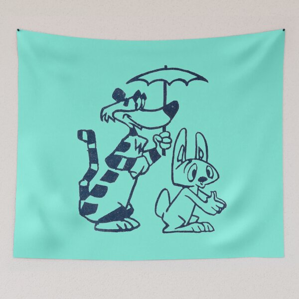 Item preview, Crusader Rabbit And Tiger designed and sold by CynthiaRShaf.