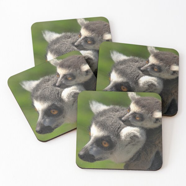 Item preview, Ring-tailed Lemur with Baby designed and sold by Jo Nijenhuis.