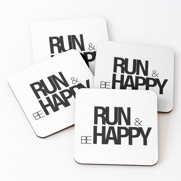Item preview, RUN BE HAPPY designed and sold by the Zarock Shop.