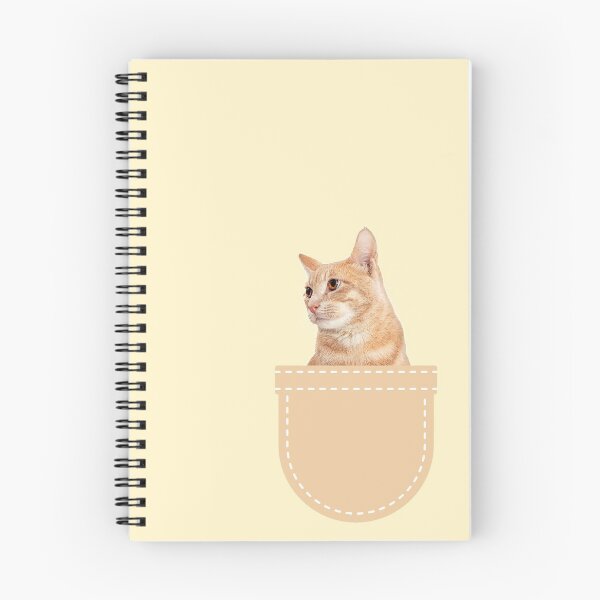 Item preview, Orange Cat in Pocket (Ginger Domestic Short Hair) designed and sold by leBoosh-Designs.