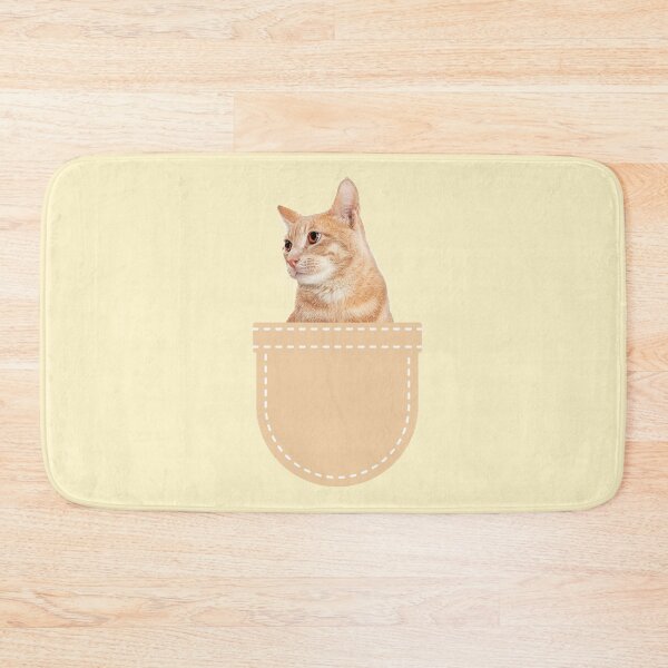 Item preview, Orange Cat in Pocket (Ginger Domestic Short Hair) designed and sold by leBoosh-Designs.