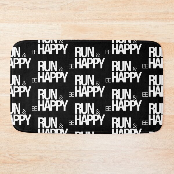 Item preview, RUN BE HAPPY designed and sold by the Zarock Shop.