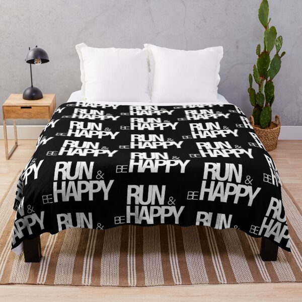 Item preview, RUN BE HAPPY designed and sold by the Zarock Shop.