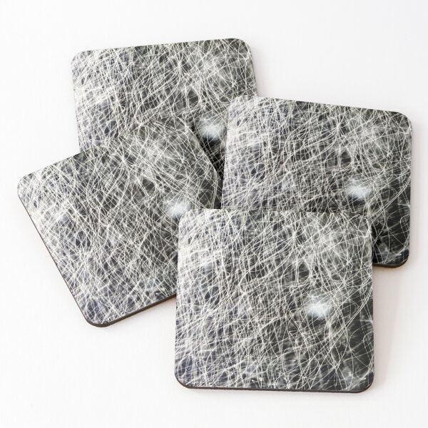 Item preview, Hot Fuzz in White Abstract Effect #2 designed and sold by NeonAbstracts.