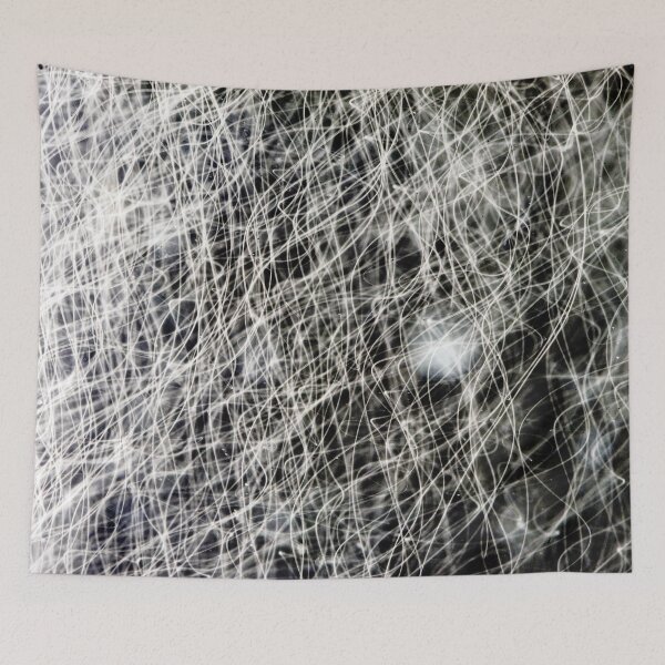 Item preview, Hot Fuzz in White Abstract Effect #2 designed and sold by NeonAbstracts.
