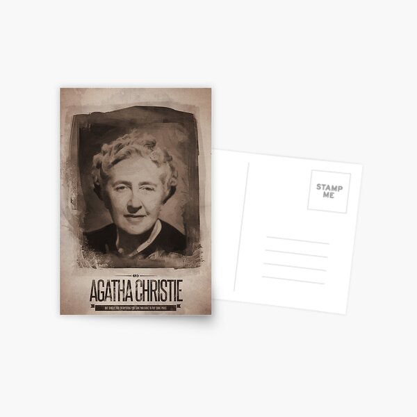 Agatha Christie Carte postale
