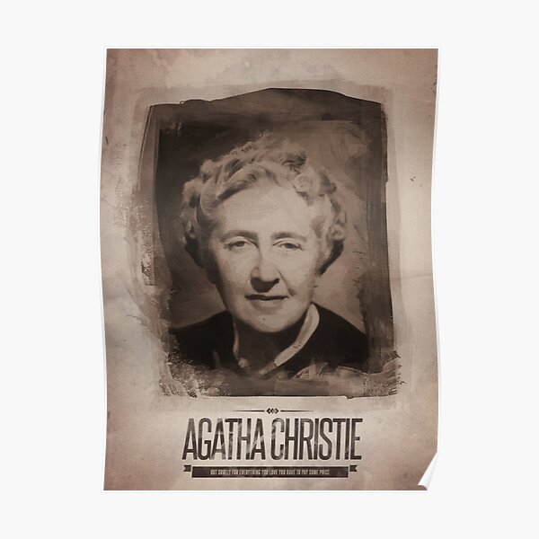 Agatha Christie Poster