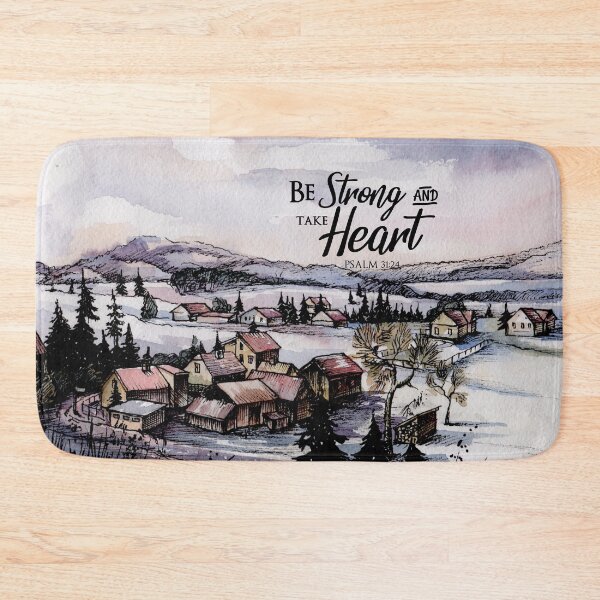 Item preview, Psalm 31:25 Bible Verses Christian Gift designed and sold by della95.