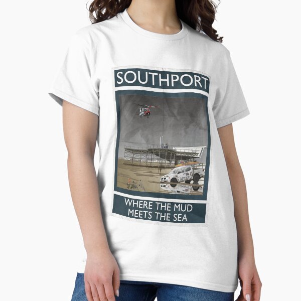 Item preview, Southport - Where The Mud Meets The Sea designed and sold by loudribs.