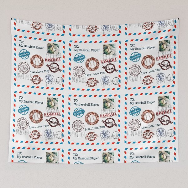 Item preview, Baseball Stamp Envelope SKY designed and sold by loveislovestore.
