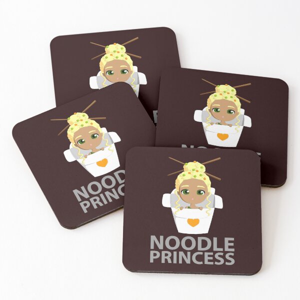 Item preview, noodle princess.noodle girl in a box designed and sold by doctors-apparel.