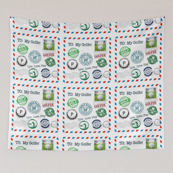 Item preview, Golf Stamp Envelope SKY designed and sold by loveislovestore.