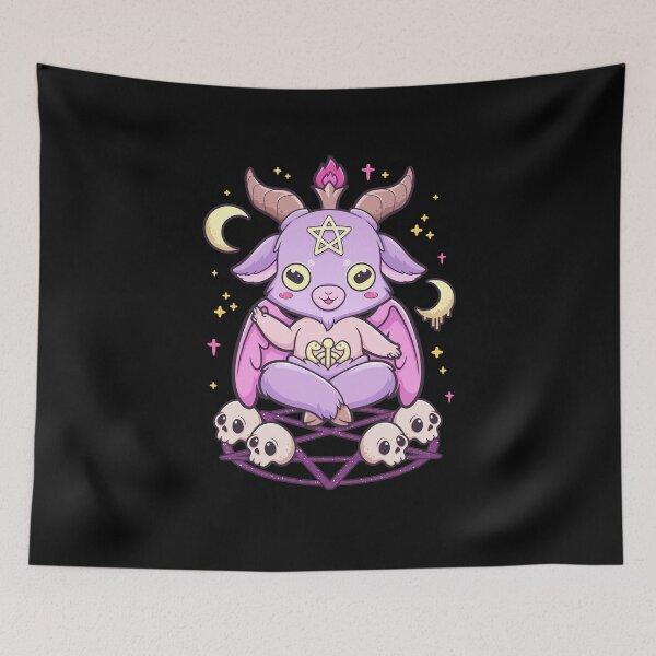 Item preview, Kawaii Pastel Goth Cute Creepy Krampus designed and sold by cchiaw.