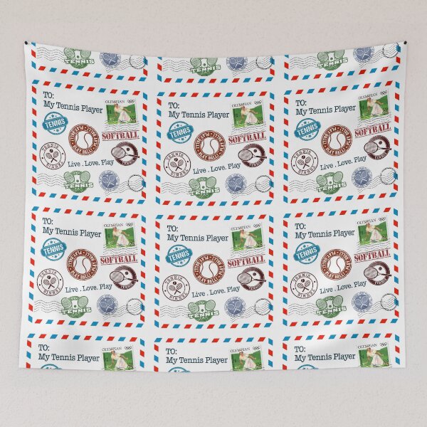 Item preview, Tennis Stamp Envelope SKY designed and sold by loveislovestore.
