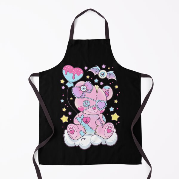 Item preview, Copy of Kawaii Pastel Goth Cute Creepy Teddy Bear designed and sold by cchiaw.