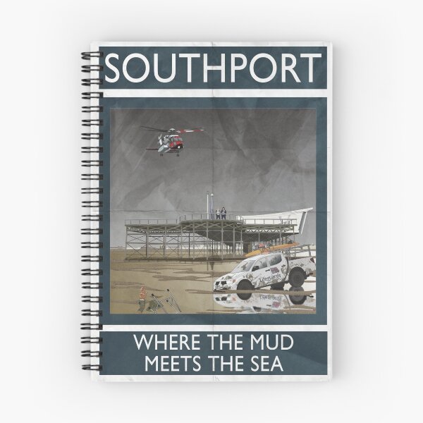 Aperçu de l'œuvre Southport - Où la boue rencontre la mer créée et vendue par loudribs.