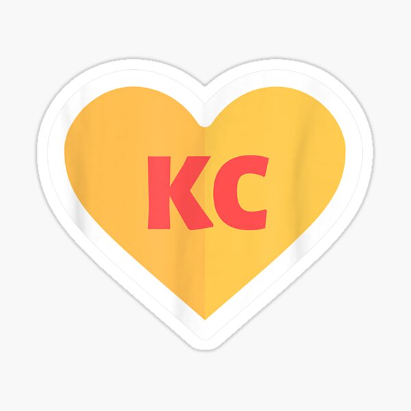 Kc heart Stickers, Unique Designs