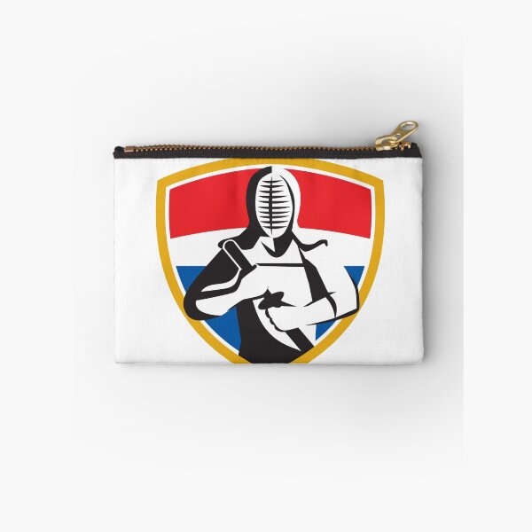 Item preview, Kendo Swordsman Crest Retro designed and sold by patrimonio.