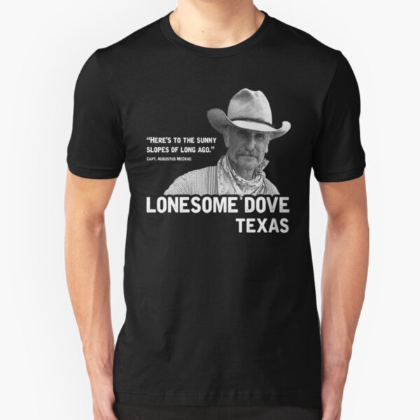 The Sunny Slopes of Long Ago - Lonesome Dove Slim Fit T-Shirt