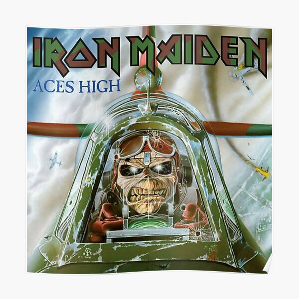 Tendance - Maiden Aces High Poster