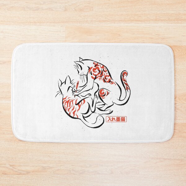 Item preview, Traditional Japanese tattoos cats designed and sold by DerSenat.