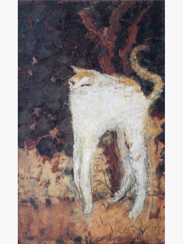 "Pierre Bonnard Le chat blanc (The White Cat) 1894" Art