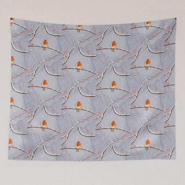 Item preview, Winter Robin Redbreast designed and sold by Monskyart.