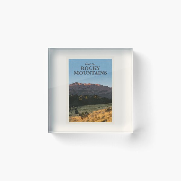 Item preview, Visit Rocky mountains  designed and sold by Mercury Club.