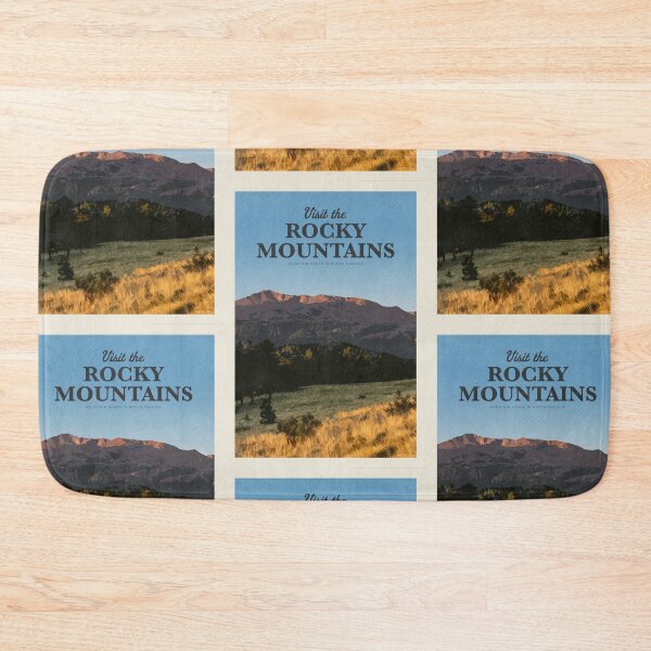 Item preview, Visit Rocky mountains  designed and sold by Mercury Club.