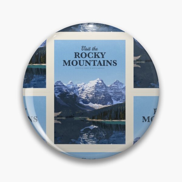 Item preview, Visit Rocky mountains  designed and sold by Mercury Club.