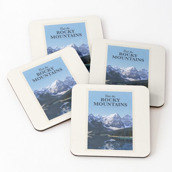 Item preview, Visit Rocky mountains  designed and sold by Mercury Club.