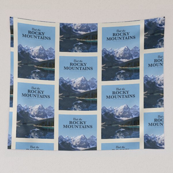 Item preview, Visit Rocky mountains  designed and sold by Mercury Club.