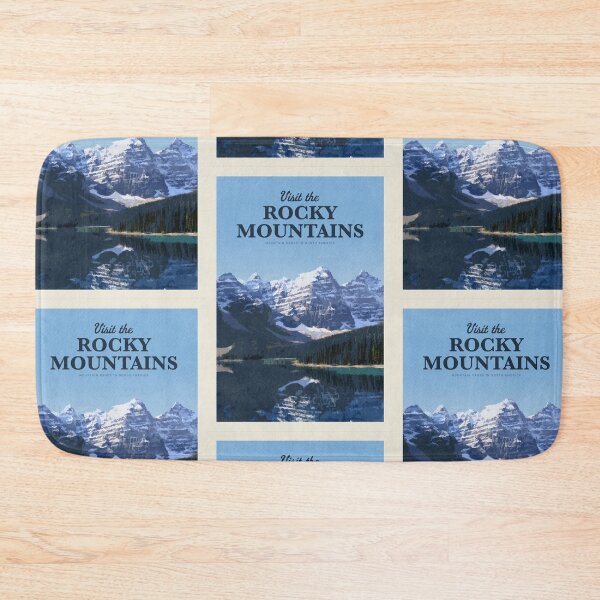 Item preview, Visit Rocky mountains  designed and sold by Mercury Club.