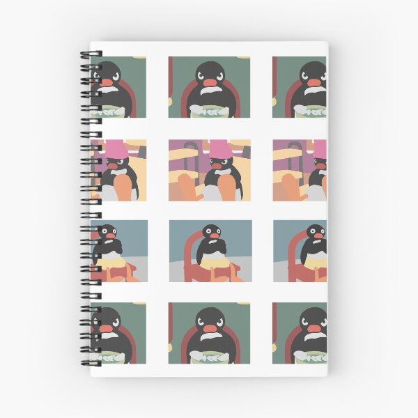 Item preview, angry pingu penguin  designed and sold by caffeinatedgal.