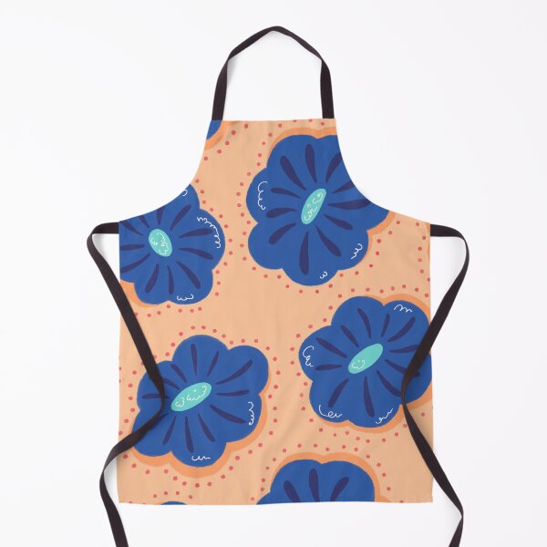 Item preview, Blue flowers designed and sold by Ksenia Chromis.