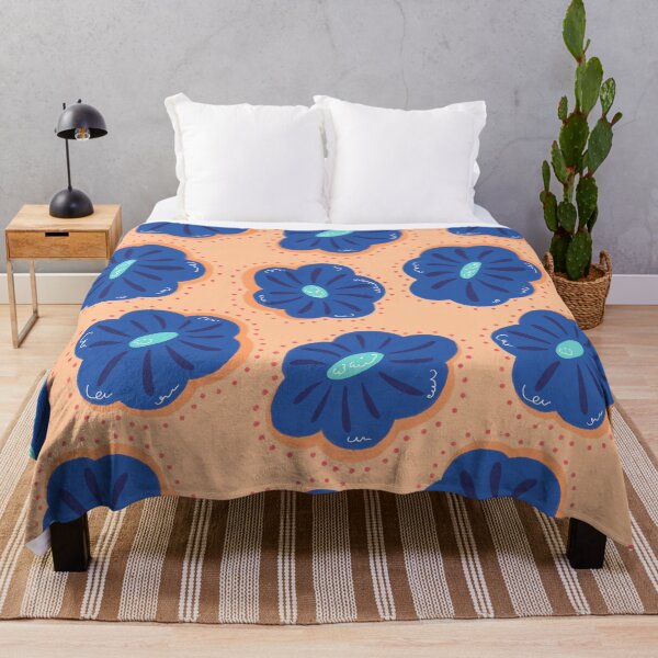 Item preview, Blue flowers designed and sold by Ksenia Chromis.