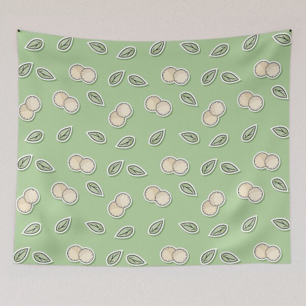 Item preview, Leaves and Cotton Pads Eco Pattern designed and sold by oixxo.