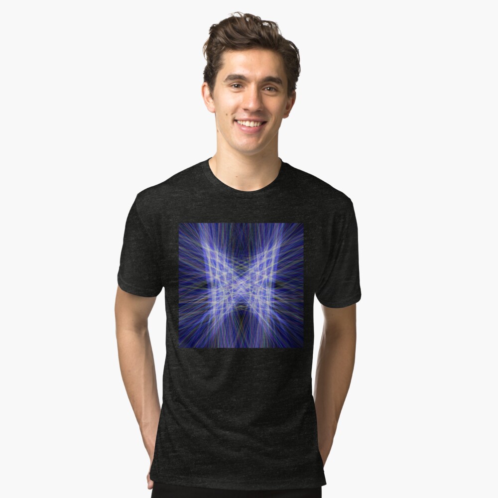 Laser Butterfly Tri-blend T-Shirt