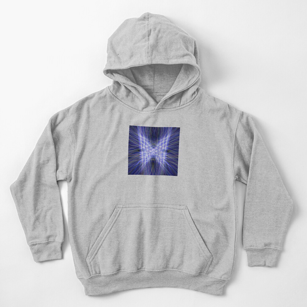 Laser Butterfly Kids Pullover Hoodie