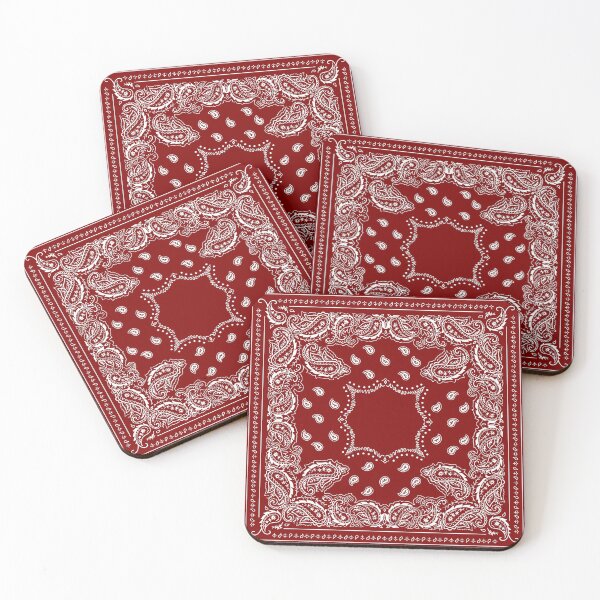 Item preview, Bandana - Maroon Banglanga Boho  designed and sold by rosemaryalbo.