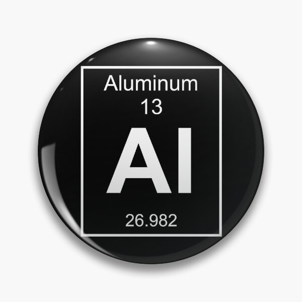 Item preview, Aluminum chemical element periodic table Funny Comical Chemistry designed and sold by 123428094.