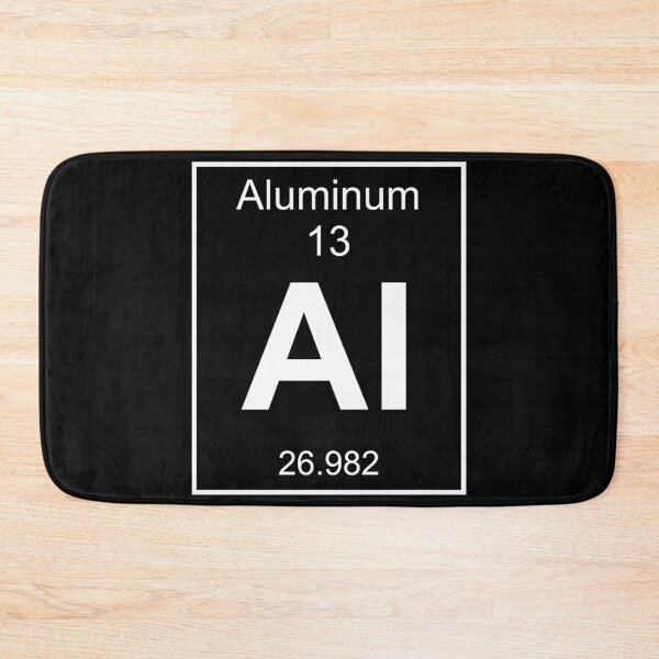 Item preview, Aluminum chemical element periodic table Funny Comical Chemistry designed and sold by 123428094.