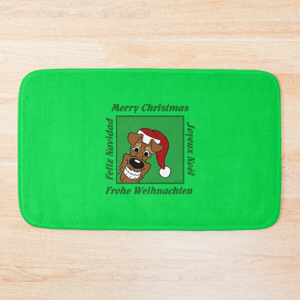 Item preview, Irish Terrier Christmas designed and sold by LivHana.