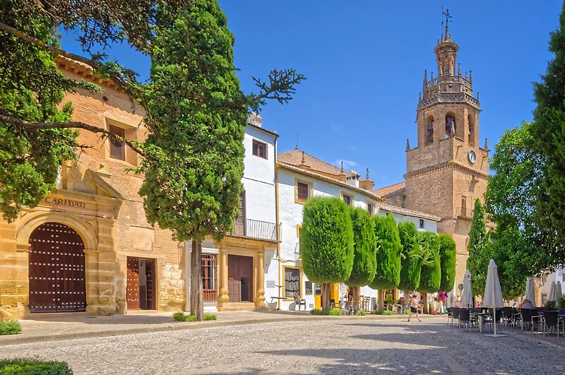 «Plaza Duquesa de Parcent - Ronda - Andalucía - España» de TonyCrehan