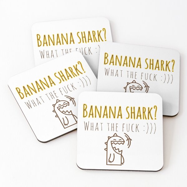 Item preview, Banana Shark What the Fuck designed and sold by Yogawoman.