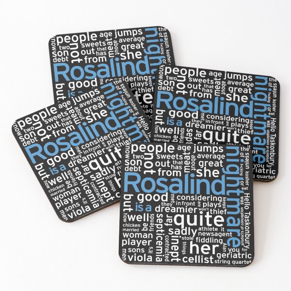 Item preview, Rosalind is a Nightmare Taskmaster Word Art designed and sold by KristopherBel.