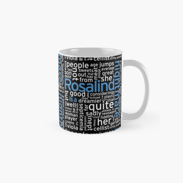 Artikel-Vorschau von Rosalind ist ein Nightmare Taskmaster Word Art, designt und verkauft von KristopherBel.