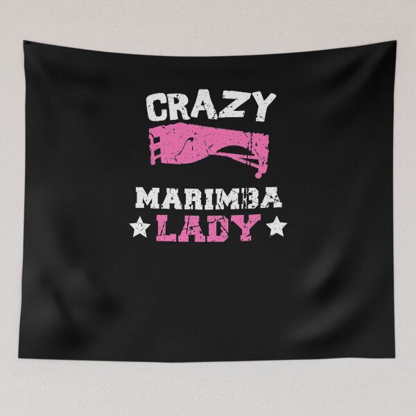 Item preview, Marimba musician Girl crazy Marimba lady Music Jazz Girl Woman designed and sold by 123428094.